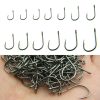 100pcs Stainless Stain Fish/Treble/Catfish/Circle Hooks For Soft Lure - Image 4