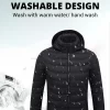 Windproof USB Charging Heated Smart Jacket - Image 6