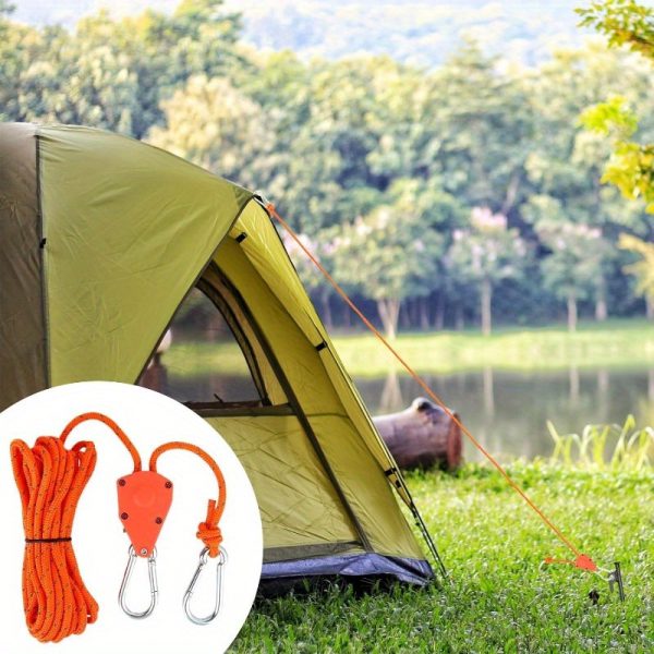 Adjustable Camping Rope Pulley