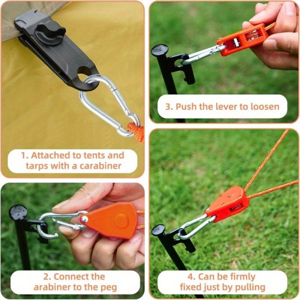 Adjustable Camping Rope Pulley - Image 3