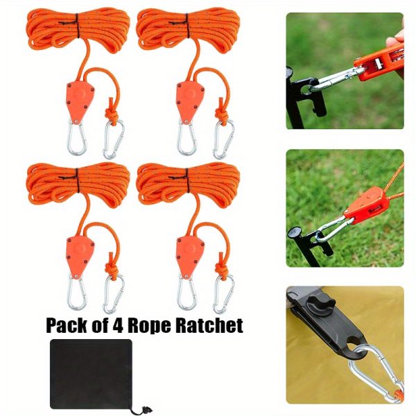 Adjustable Camping Rope Pulley - Image 2